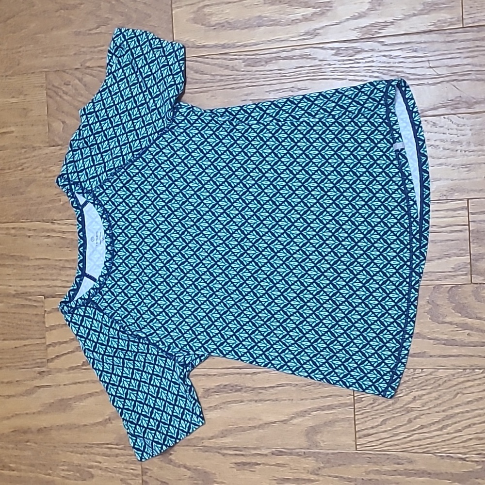 T By Talbots Scoop Neck Top Short Sleeve Tshirt MP